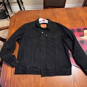 Levi’s Trucker Jean Jacket (Black, Size L)